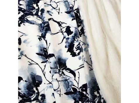 Comfort Ultimate Faux Fur Ultra Soft Throw White/Blue