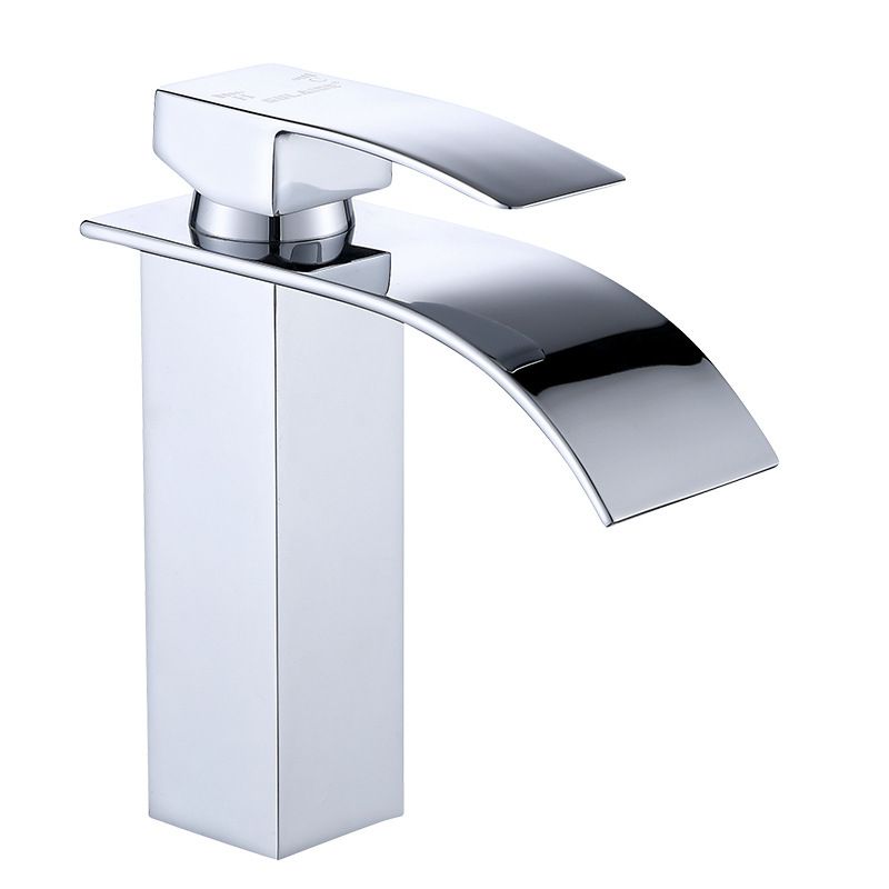 Waterfall Faucet Factory Direct Sale Nordic Black Hot And