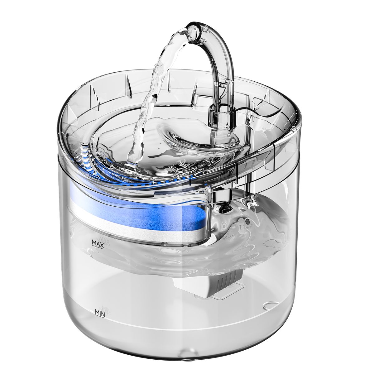 Cat Water Fountain Dog Water Dispenser 1.8L Super Quiet