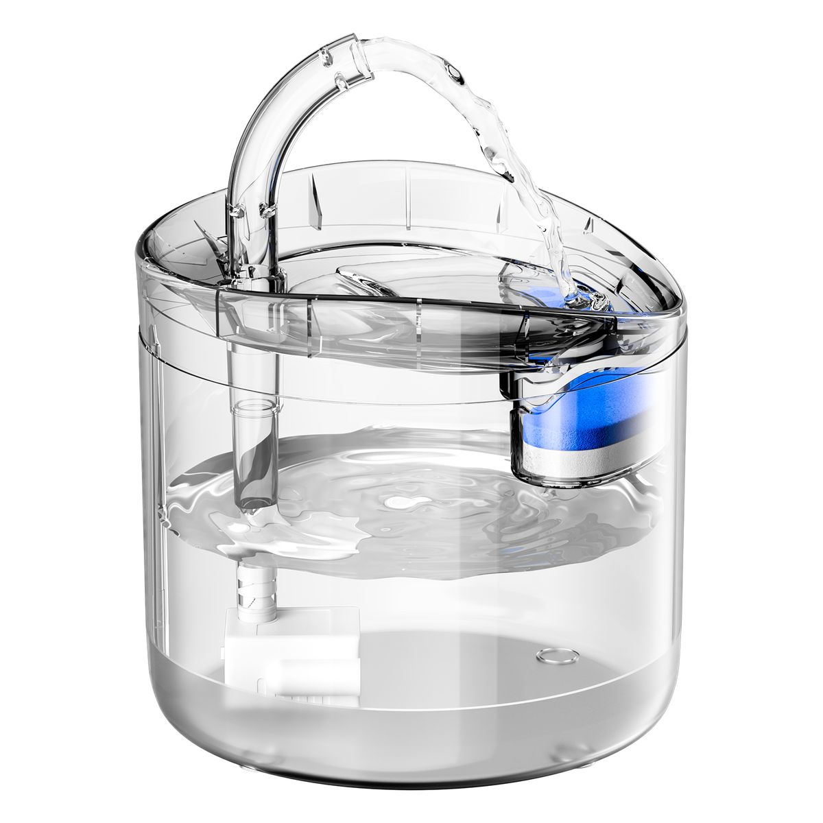 Cat Water Fountain Dog Water Dispenser 1.8L Super Quiet