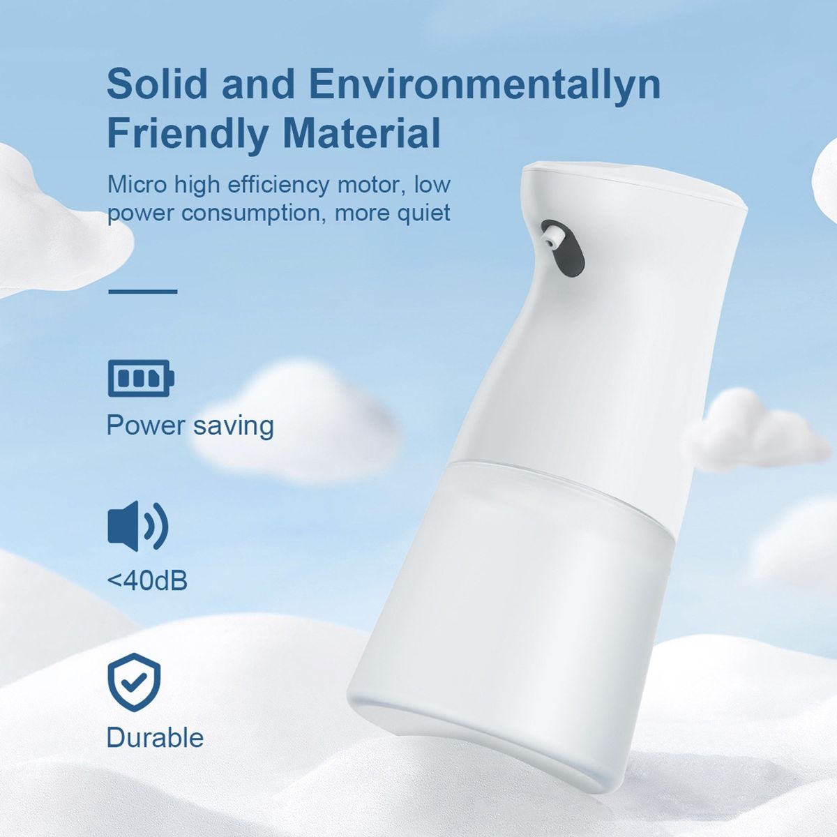 Automatic Alcohol Dispenser 450mL Touchless Hands-Free