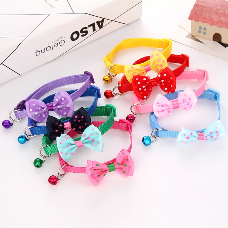 1Pc Adjustable Supplies For Dog Cat Necktie Collar Puppy