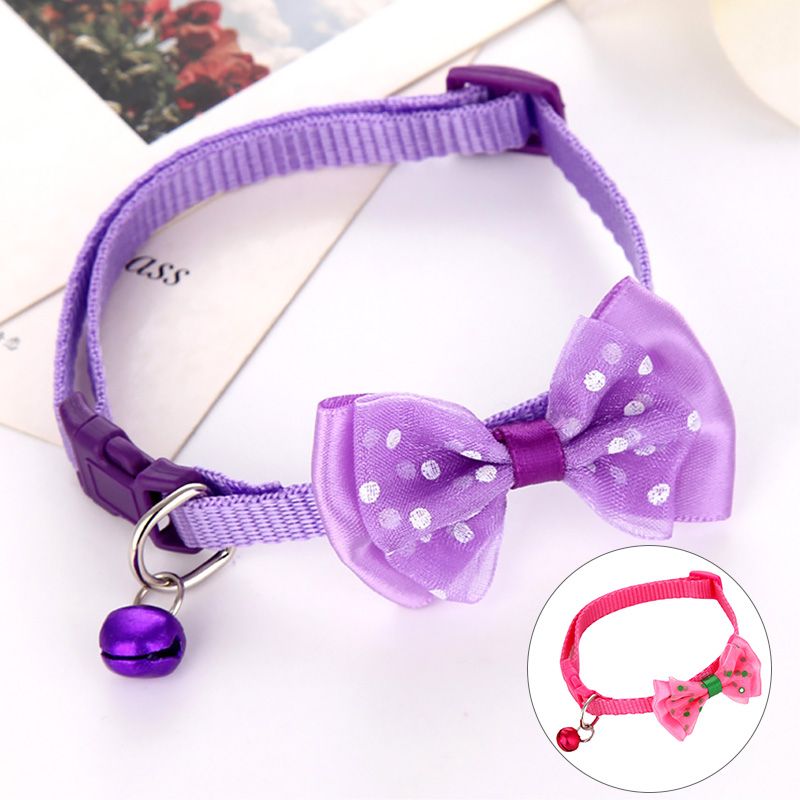 1Pc Adjustable Supplies For Dog Cat Necktie Collar Puppy