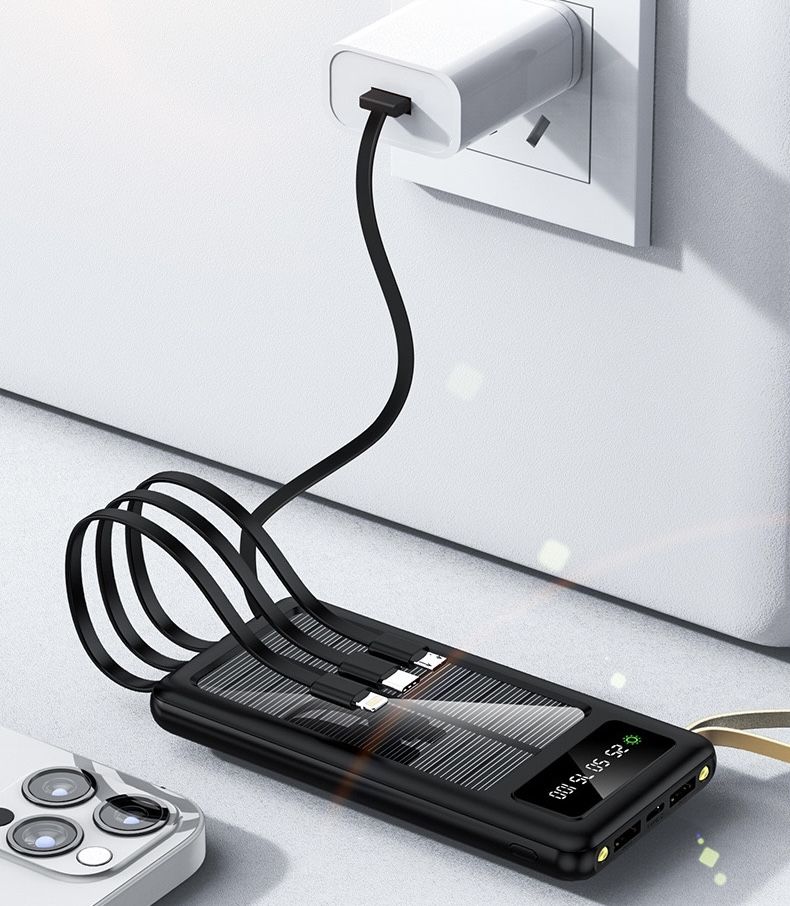 High Quality 10000mAh Fast Charging Solar Phone Charger