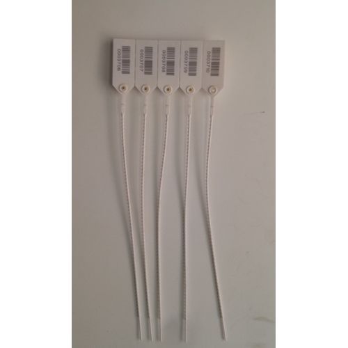 100 PCS ANTI-THEFT SECURITY SEAL LOCK, 40CM PLASTIC SEAL