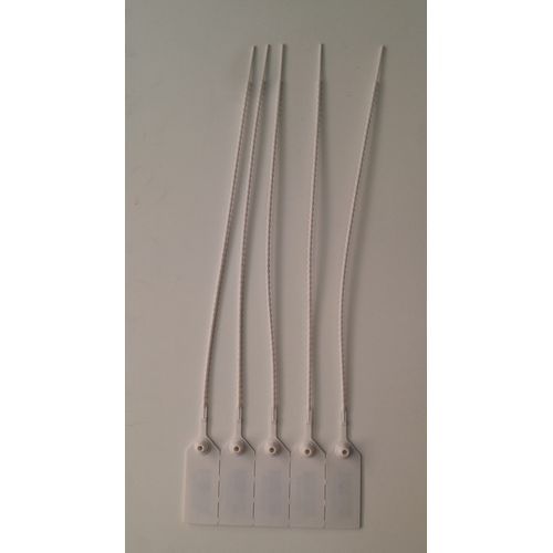 100 PCS ANTI-THEFT SECURITY SEAL LOCK, 40CM PLASTIC SEAL