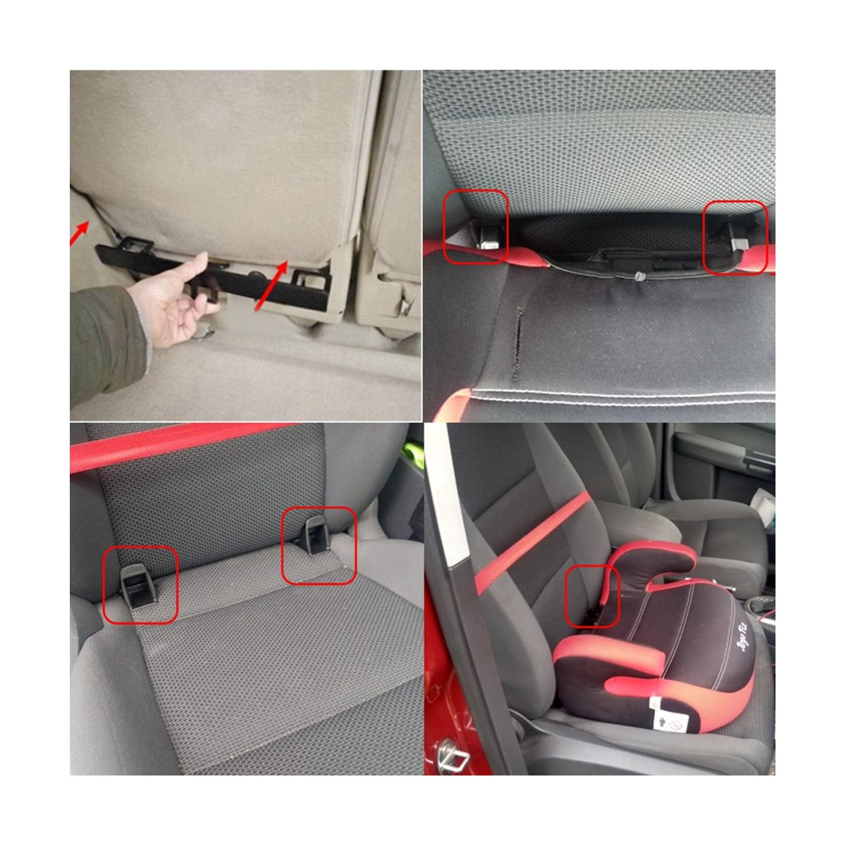 Car Baby Safety Seat Interface ISOFIX Adapter Latch