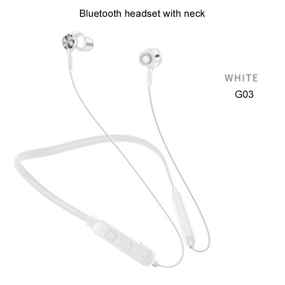 Earphones Neck Mounted Sports Headphone Bluetooth Earphone
