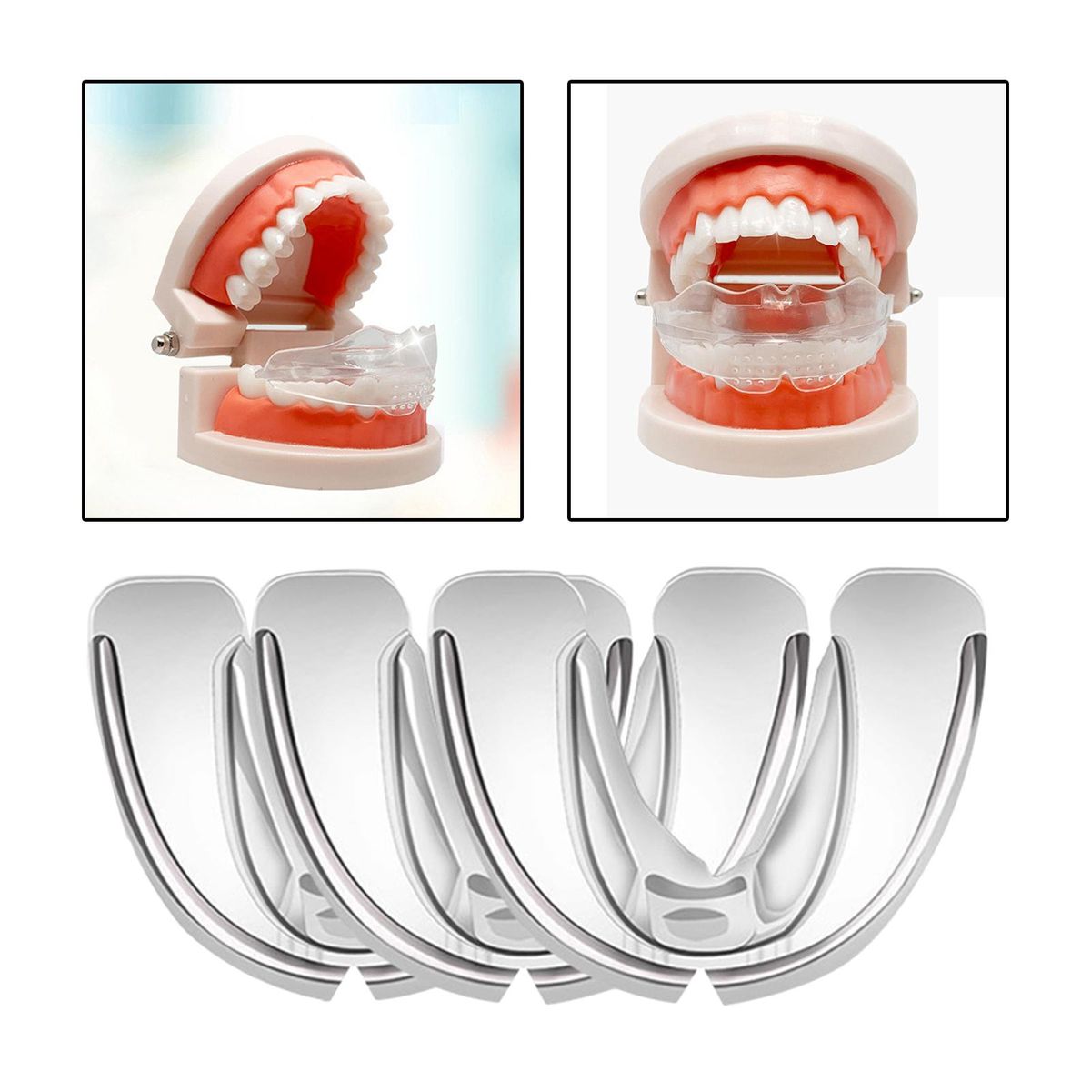 3-In-1 Hard And Soft Teeth Retainer Tooth Aligners Trays Orthodontic
