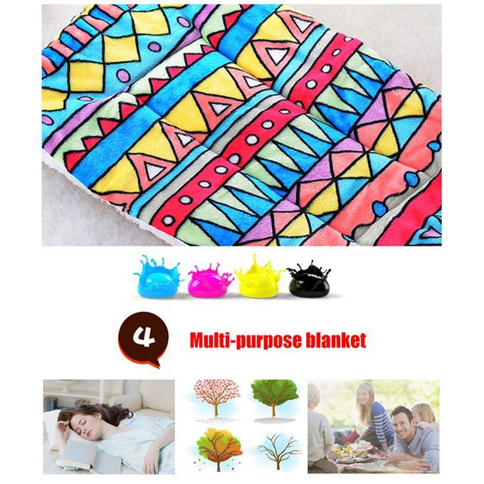 Pet Mat Thickening Autumn And Winter Warm Cats Blanket Dog-500*320mm Leopard Pattern