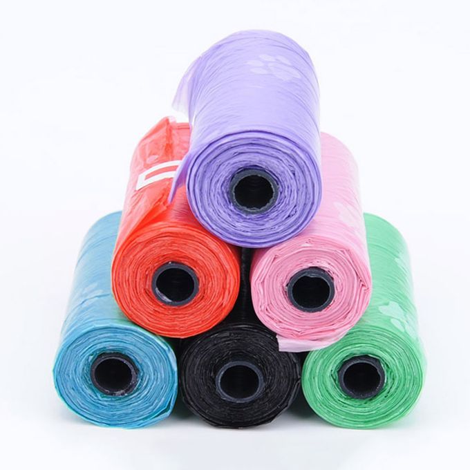 Pet Garbage Bag 15pcs / One Roll Dog Feces Cat Cleaning-