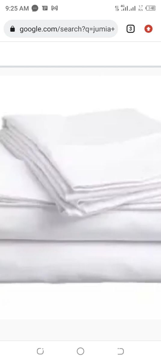 Quality White Bedsheet With Pillow Cases.