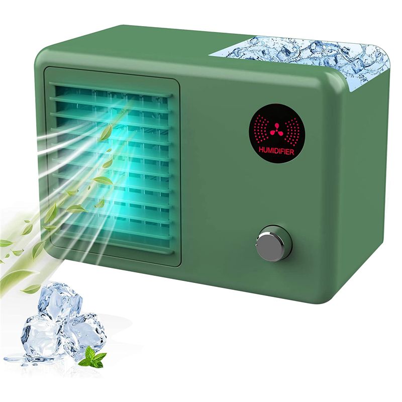 Personal Air Cooler Fan, 2000 MAh Cordless Portable Air Cond