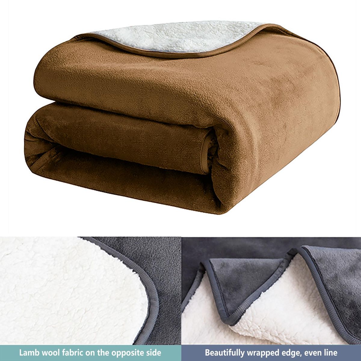 Dog Mat Cozyshield Pet Blanket Waterproof Washable Ultra-soft for Dogs Camel
