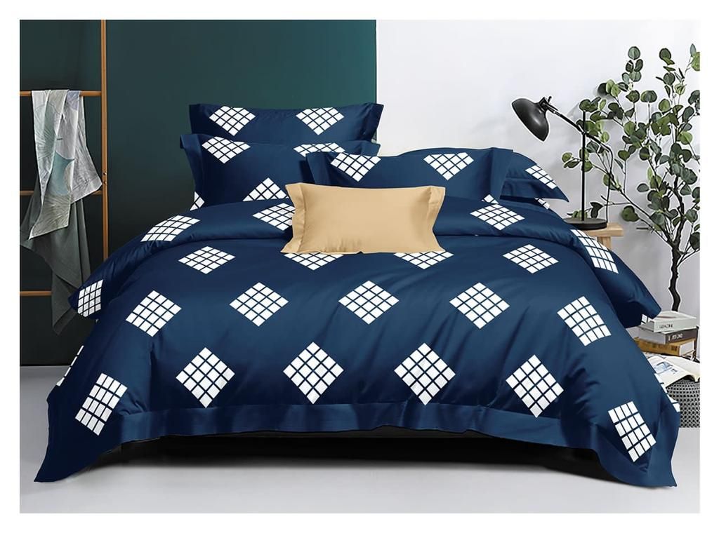 Beautiful Color 7 By 6 Duvet Cover With  (4 ) Pillowcase