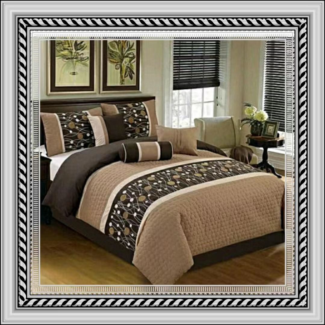 Beautiful Color 7 By 6 Duvet Cover With  (4 ) Pillowcase