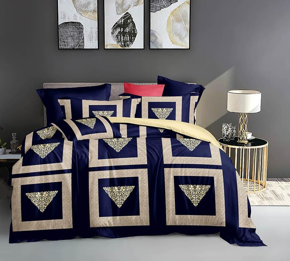 Beautiful Color 7 By 6 Duvet Cover With  (4 ) Pillowcase