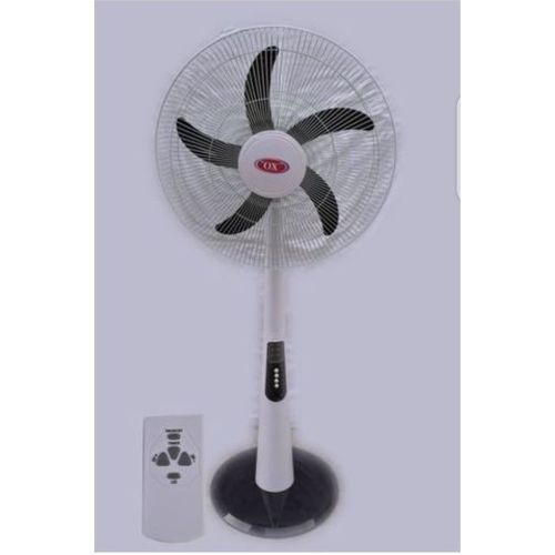 18-Inch Rechargeable Standing Fan With Remote Control
