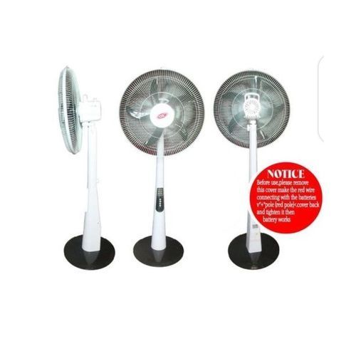 18-Inch Rechargeable Standing Fan With Remote Control