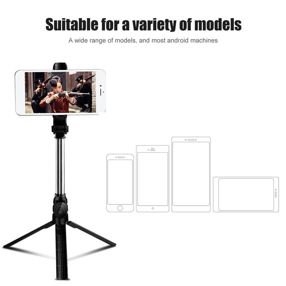 Classy Hand-held Remote Selfie Stick Tripod