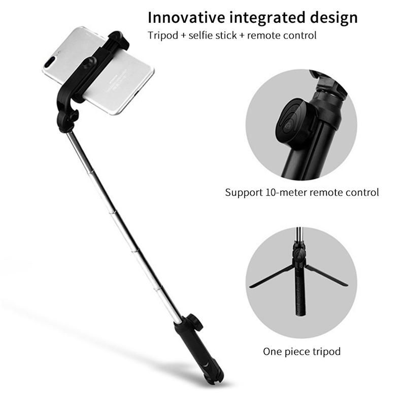 Classy Hand-held Remote Selfie Stick Tripod