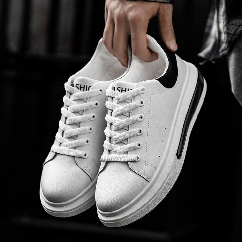 2023 Men's Casual Air-Cushion Shoes Running Sneakers - White
