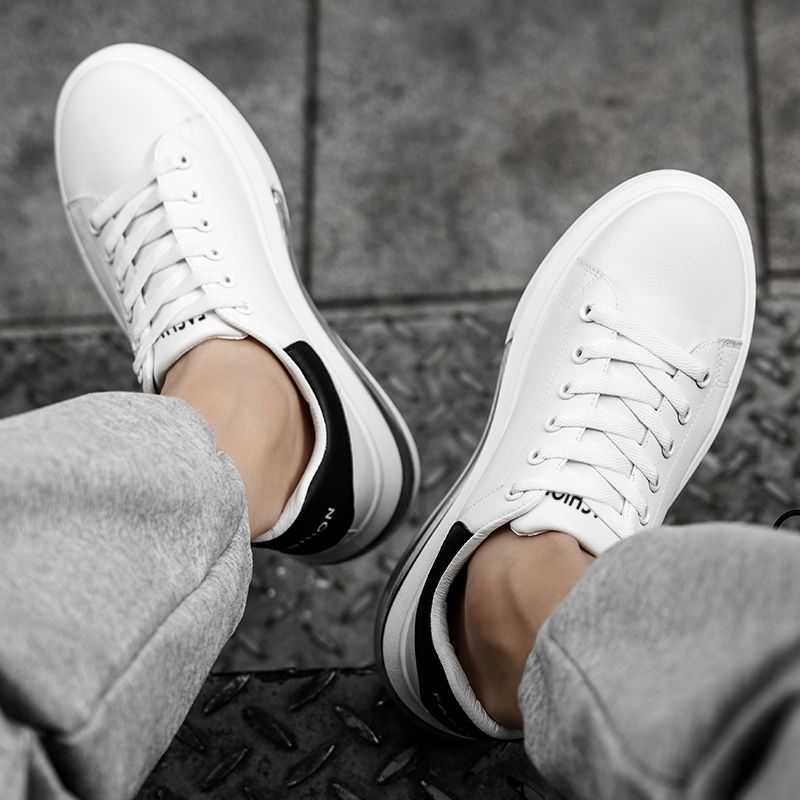 2023 Men's Casual Air-Cushion Shoes Running Sneakers - White