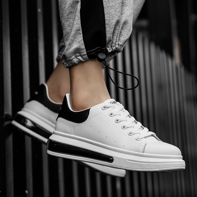 2023 Men's Casual Air-Cushion Shoes Running Sneakers - White