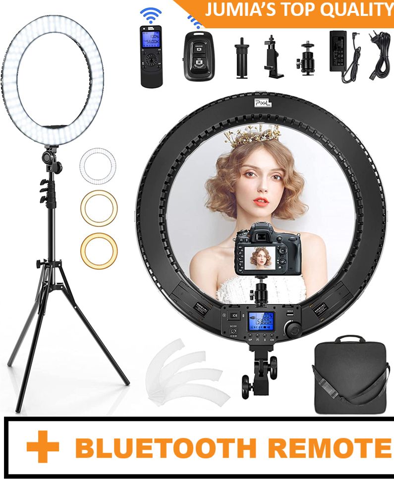 18 Inch Ring Light LED - Ring Light Stand (EXTRA LARGE 45CM)