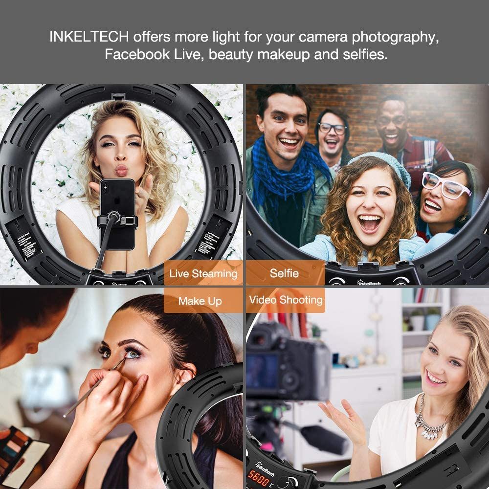 18 Inch Ring Light LED - Ring Light Stand (EXTRA LARGE 45CM)