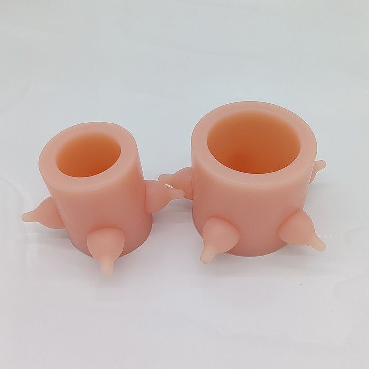 Bubble Milk Bowl Multi 5 Silicone Kitten Puppy  Feeder Station Born Dog Cat Nursing Feeding Bottle