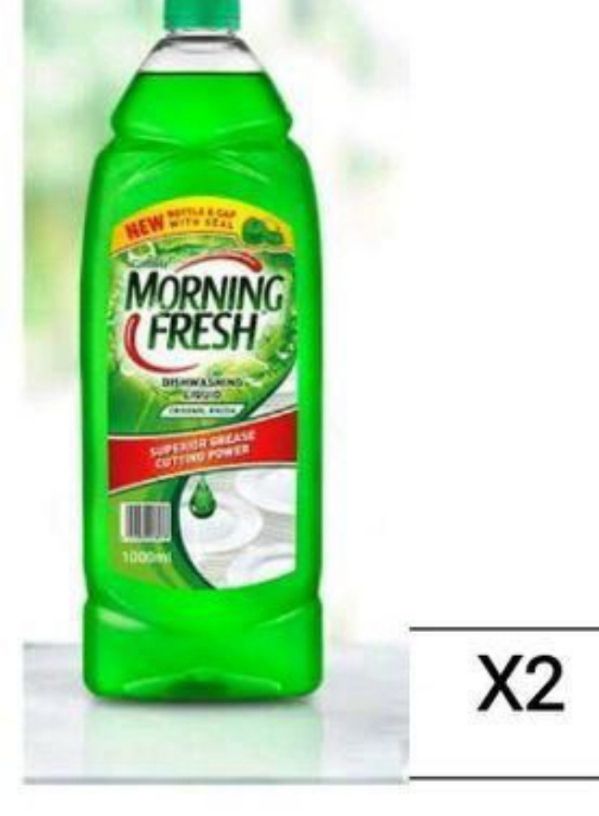 Dishwashing Liquid 1000ml Twin Pack