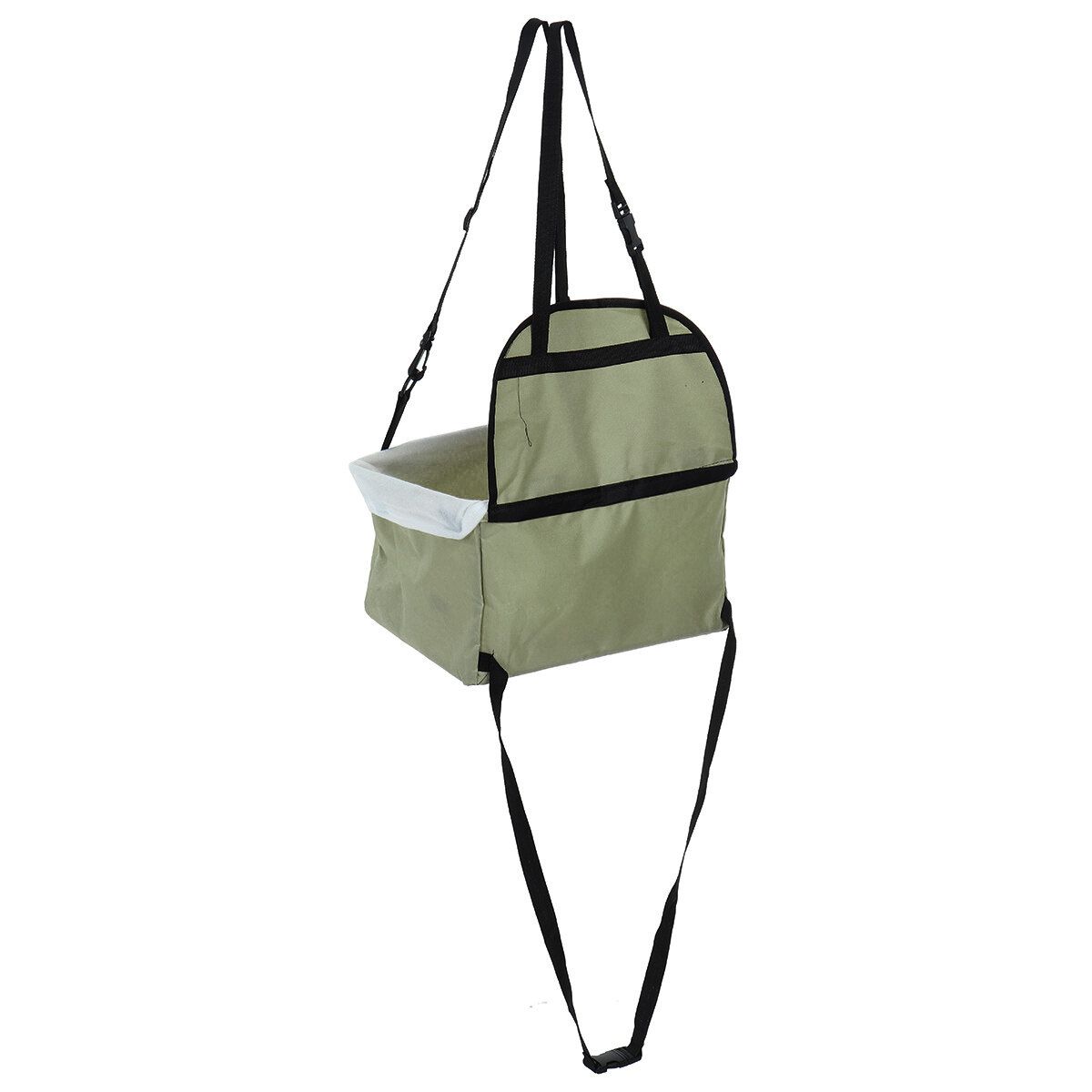 Folding Pet Dog Car Seat Safe Handbag Cat Puppy Travel Carrier Bed Bag Basket Green