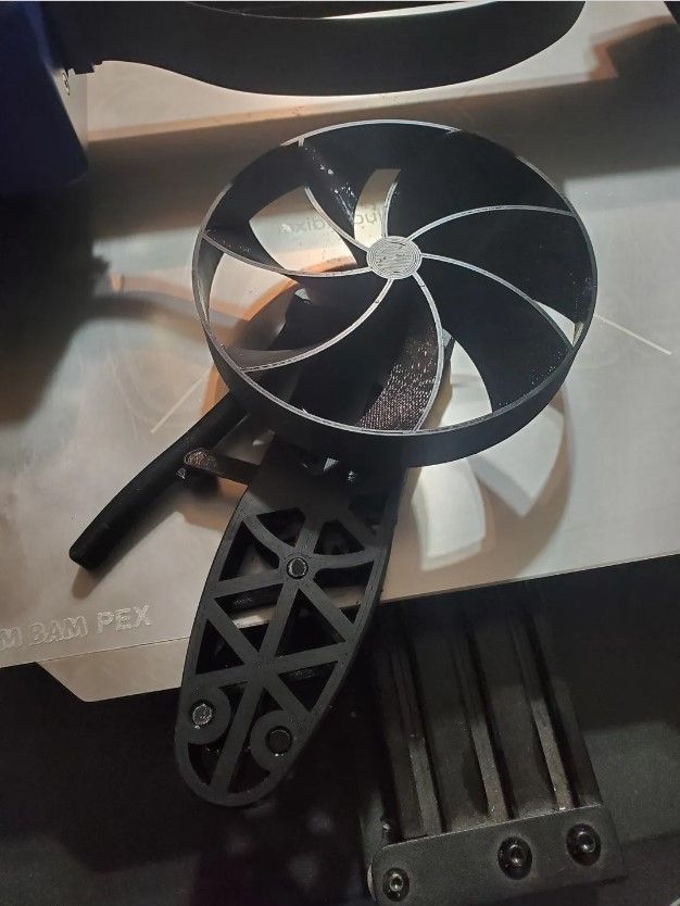 3D Printed Squeeze Fan