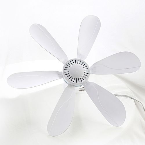 Hanging Silent 6 Leaves USB Powered Ceiling Canopy Fan