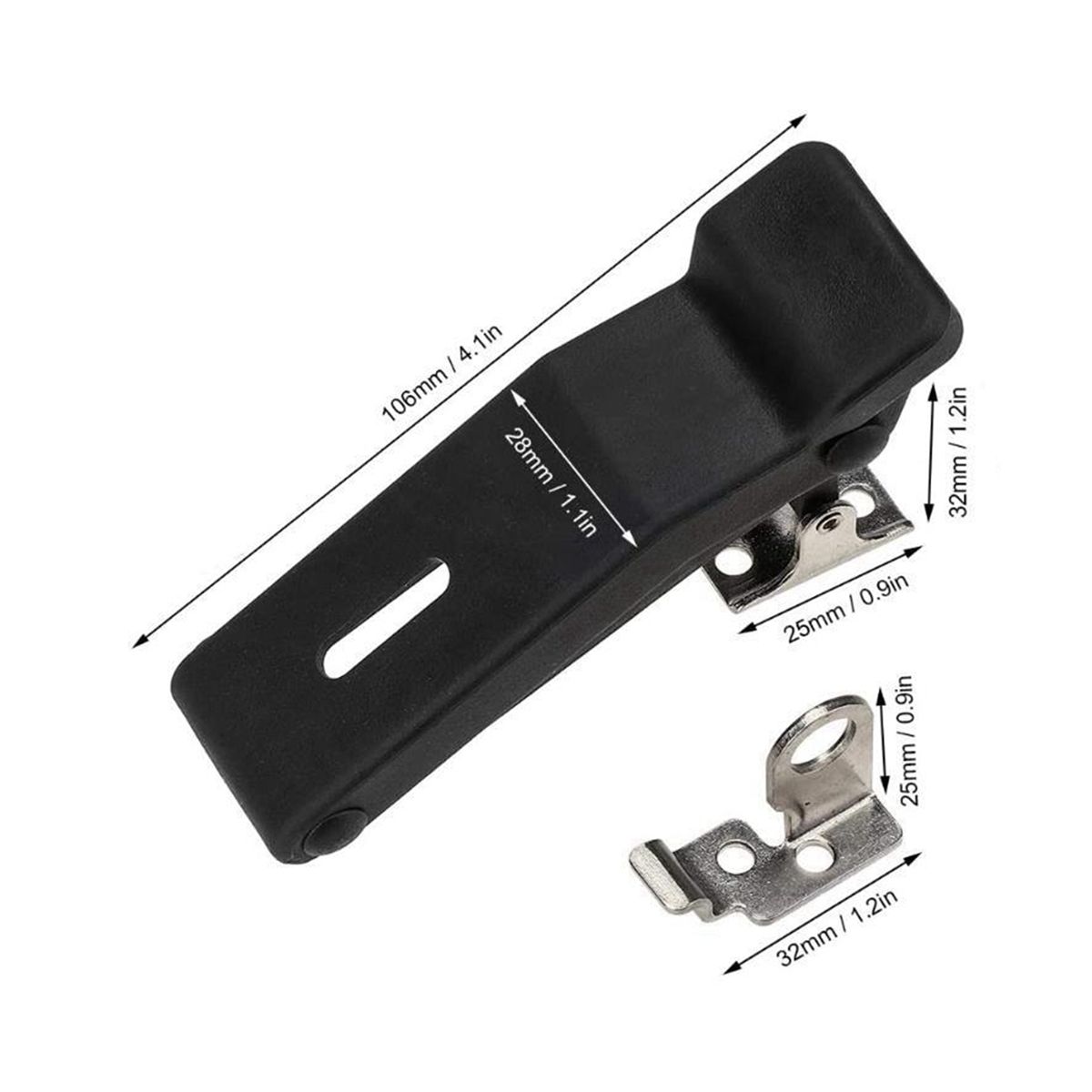 Cabinet Lock Hasp Rubber Hasp Lock Rubber Latch Flexible