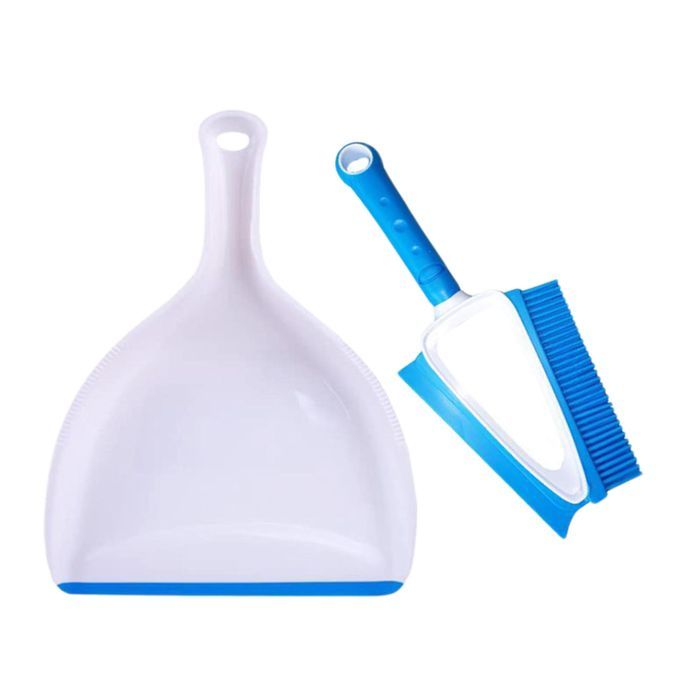 Multipurpose Broom And Dustpan Set Dust Pan With Brush Scraper
