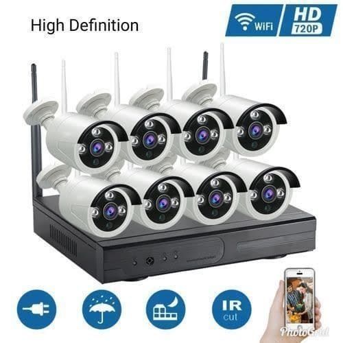 Upperview - 8ch Wireless Cctv System
