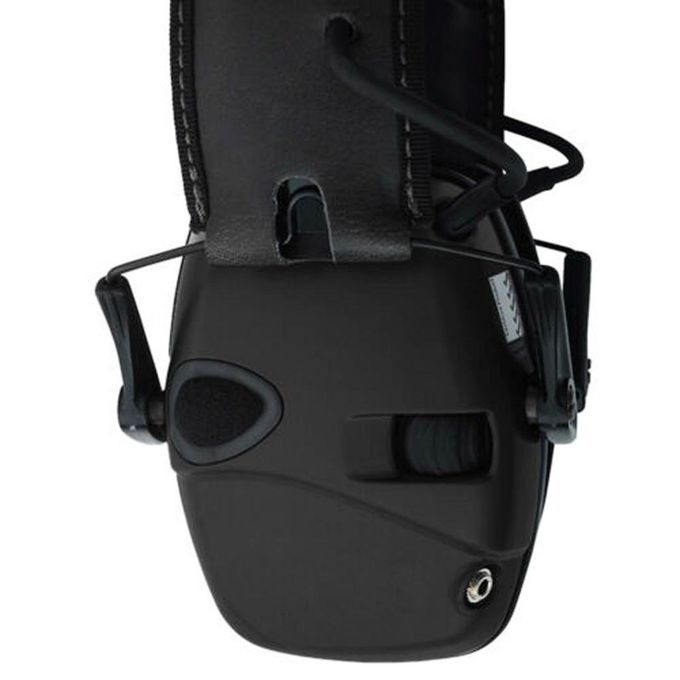 Folding Ear Defenders 22dB Protectors NRR Plugs Noise Hunting Black