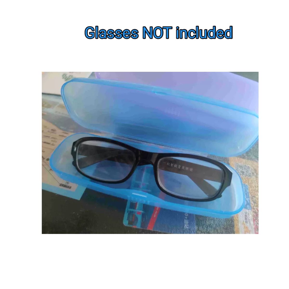 PVC Eye Glass Case Sunglasses Case Clip On