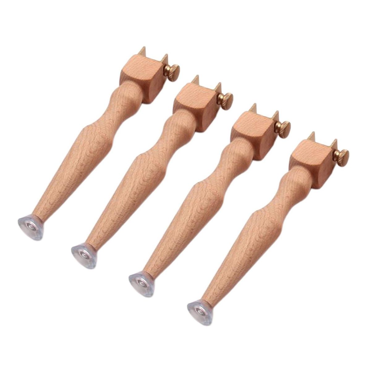 4Pcs Embroidery Stand Hoop Legs Wood Embroidery Frame