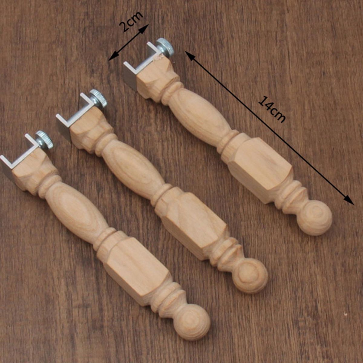 4Pcs Embroidery Stand Hoop Legs Wood Embroidery Frame
