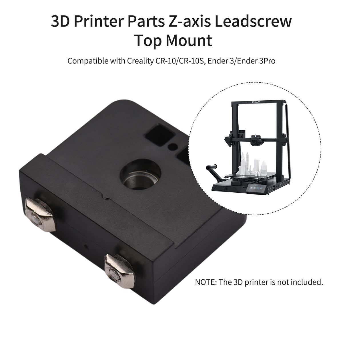 3D Printer Parts Z-axis Leadscrew Top Mount 3D Printer