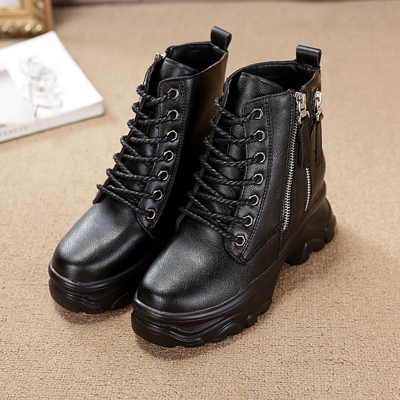Big Size Ladies Leather Boot Shoes