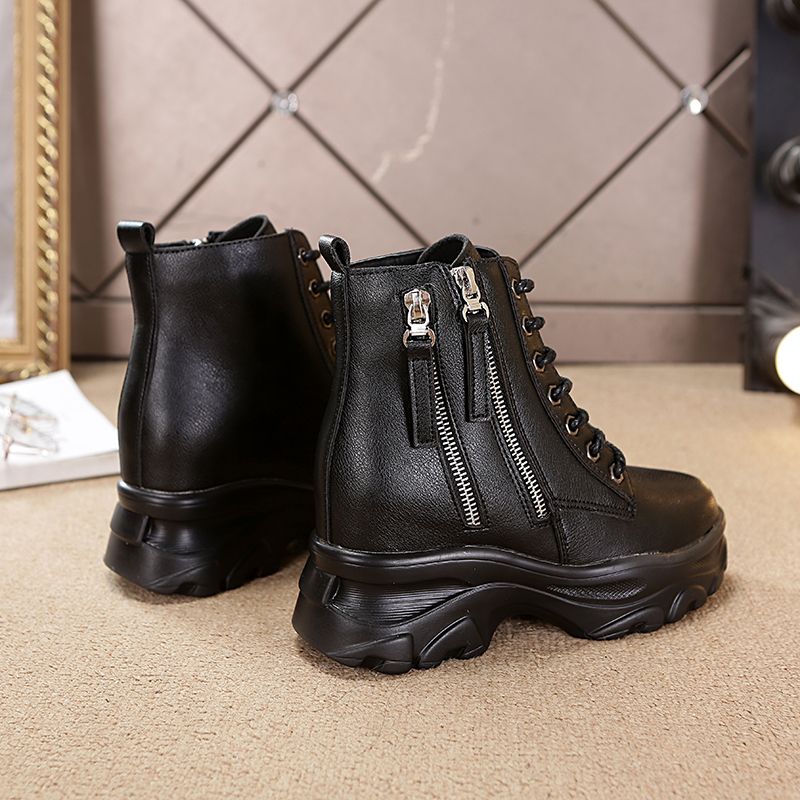 Big Size Ladies Leather Boot Shoes