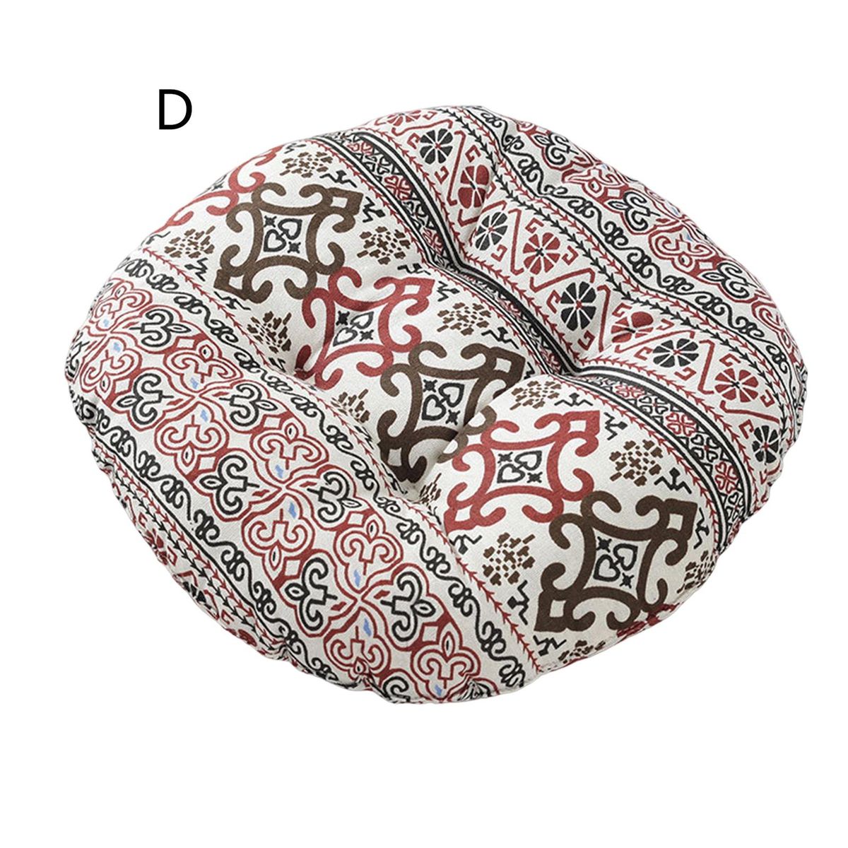 Chair Cushion Tatami Floor Pillow Sitting Cushion Pillow Mat D