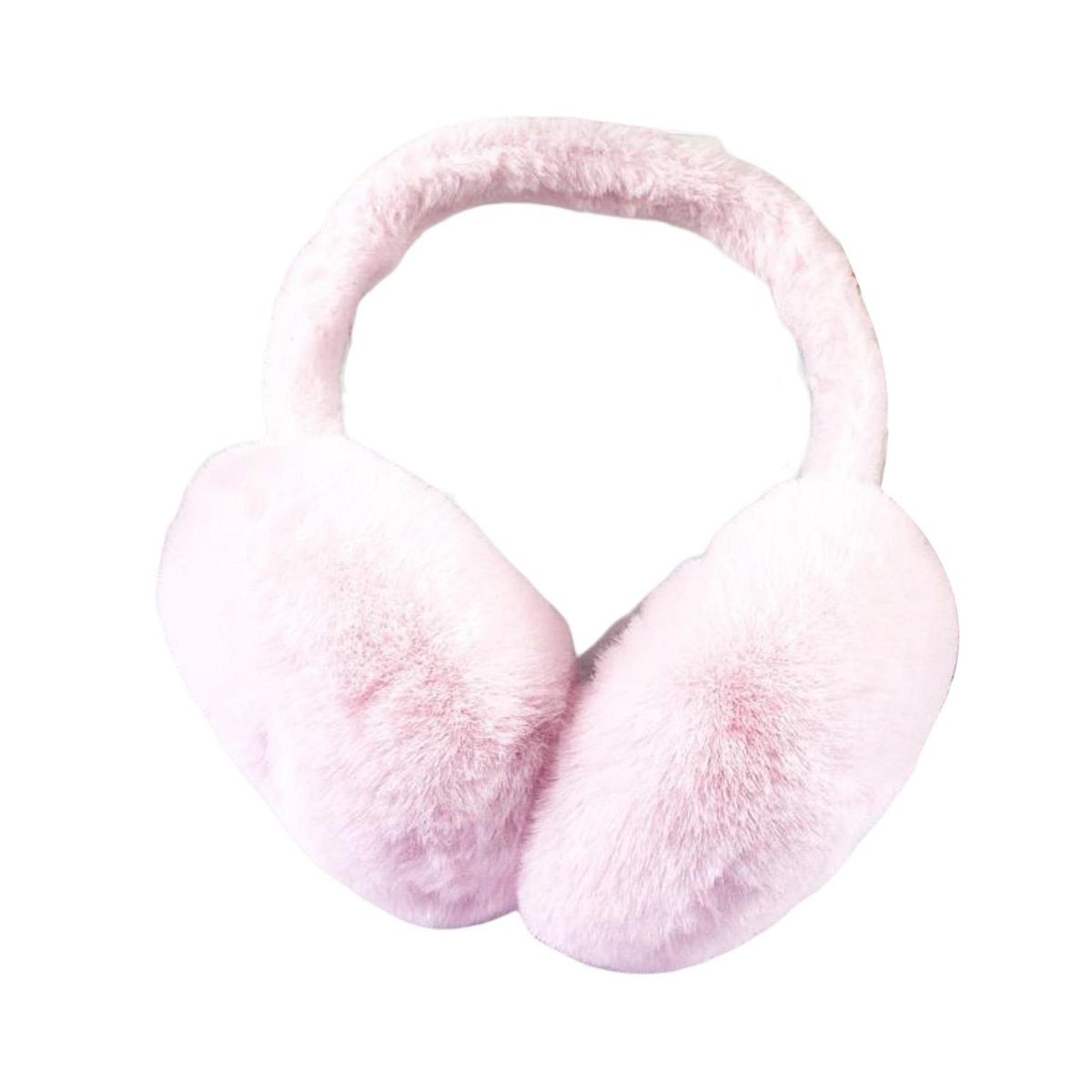 Warm Earmuffs Winter Plush Outdoor Ear Warmer Pink