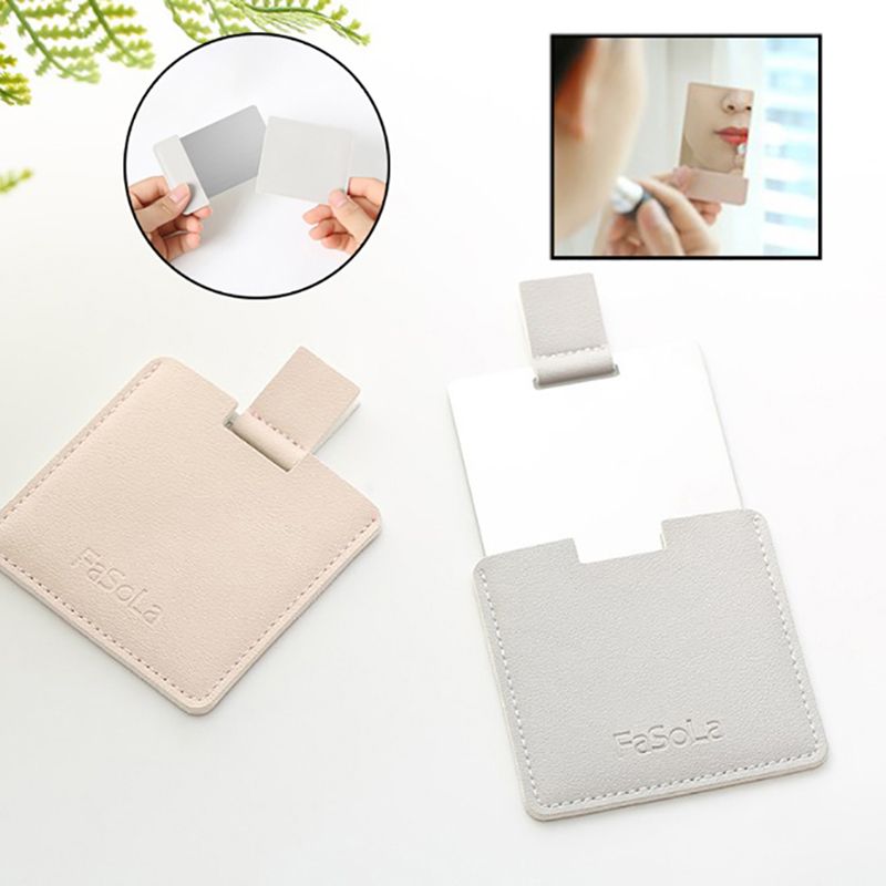 Makeup Mirror Vanity Mirror Cosmetic Pocket Folding Mirrors
