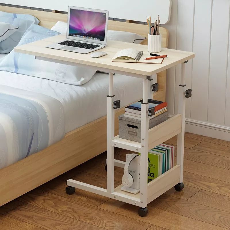 Lift And Movable Bedside Table