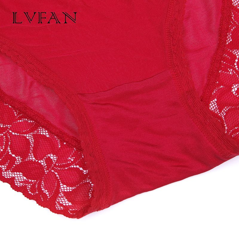 100% Silk Lace Edge Sexy Comfort Package Buttock Free